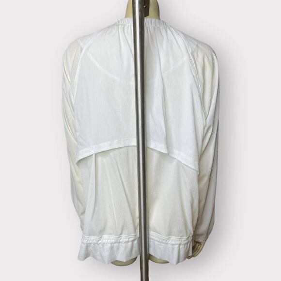 Athleta White Windbreaker Jacket - Picture 3 of 6